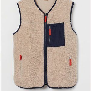 H&M Faux Shearling vest